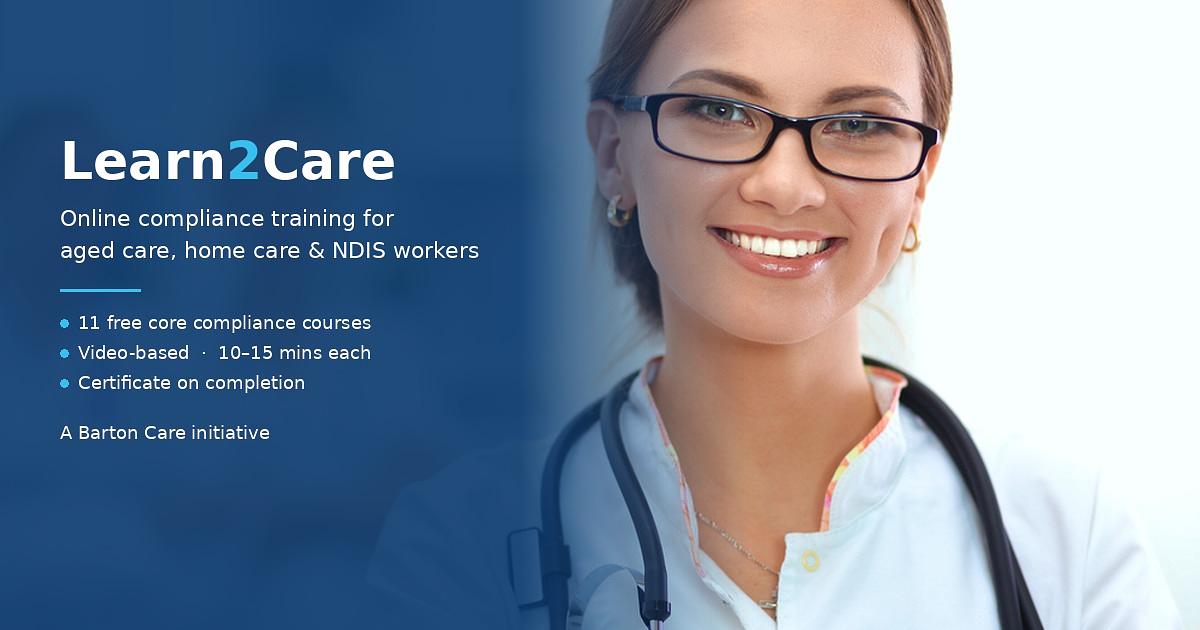 Home & Community Care Courses | Learn2Care